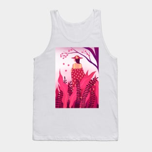 Love yourself and love nature pink version Tank Top